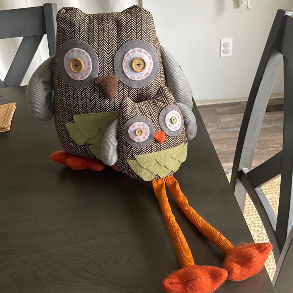 Owl Plush Decor
